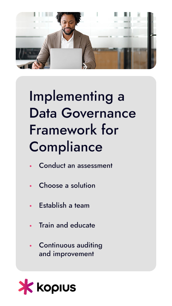 Implementing a Data Governance Framework for Compliance